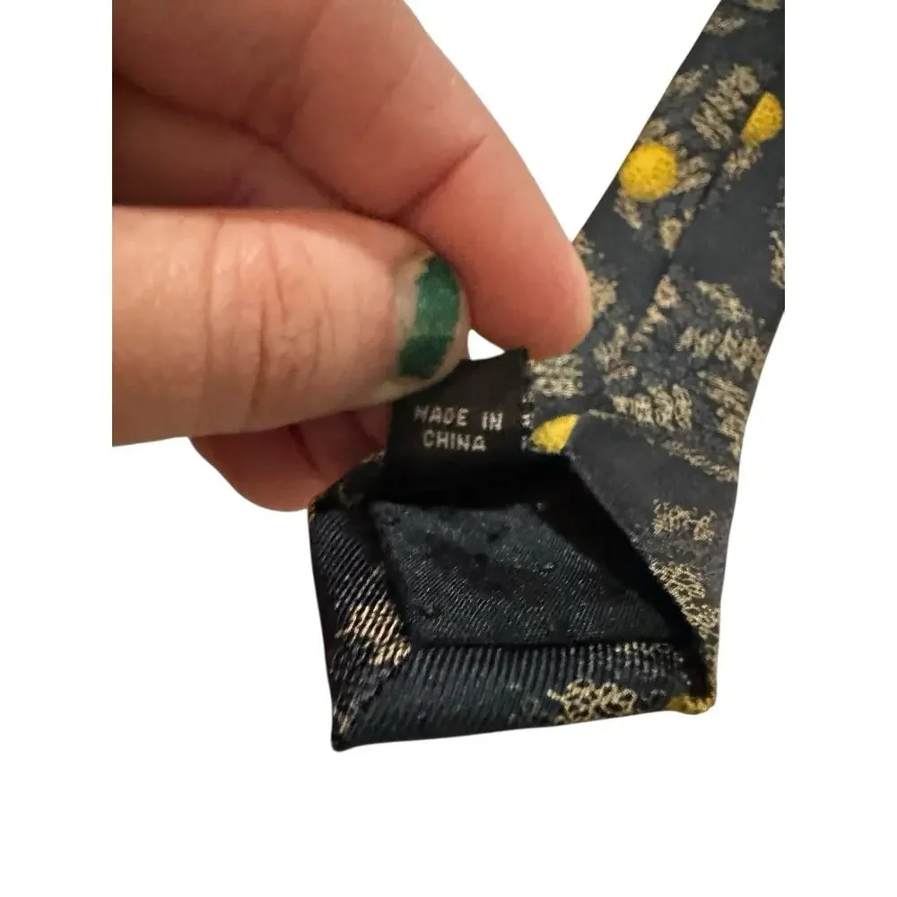 Infectious Awareable West Nile Virus Vintage Medical Novelty Necktie 100% Silk
